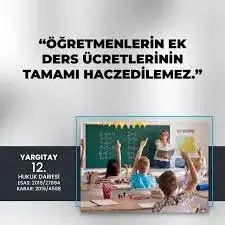 Öğretmen Ek Ders Ücreti Haciz